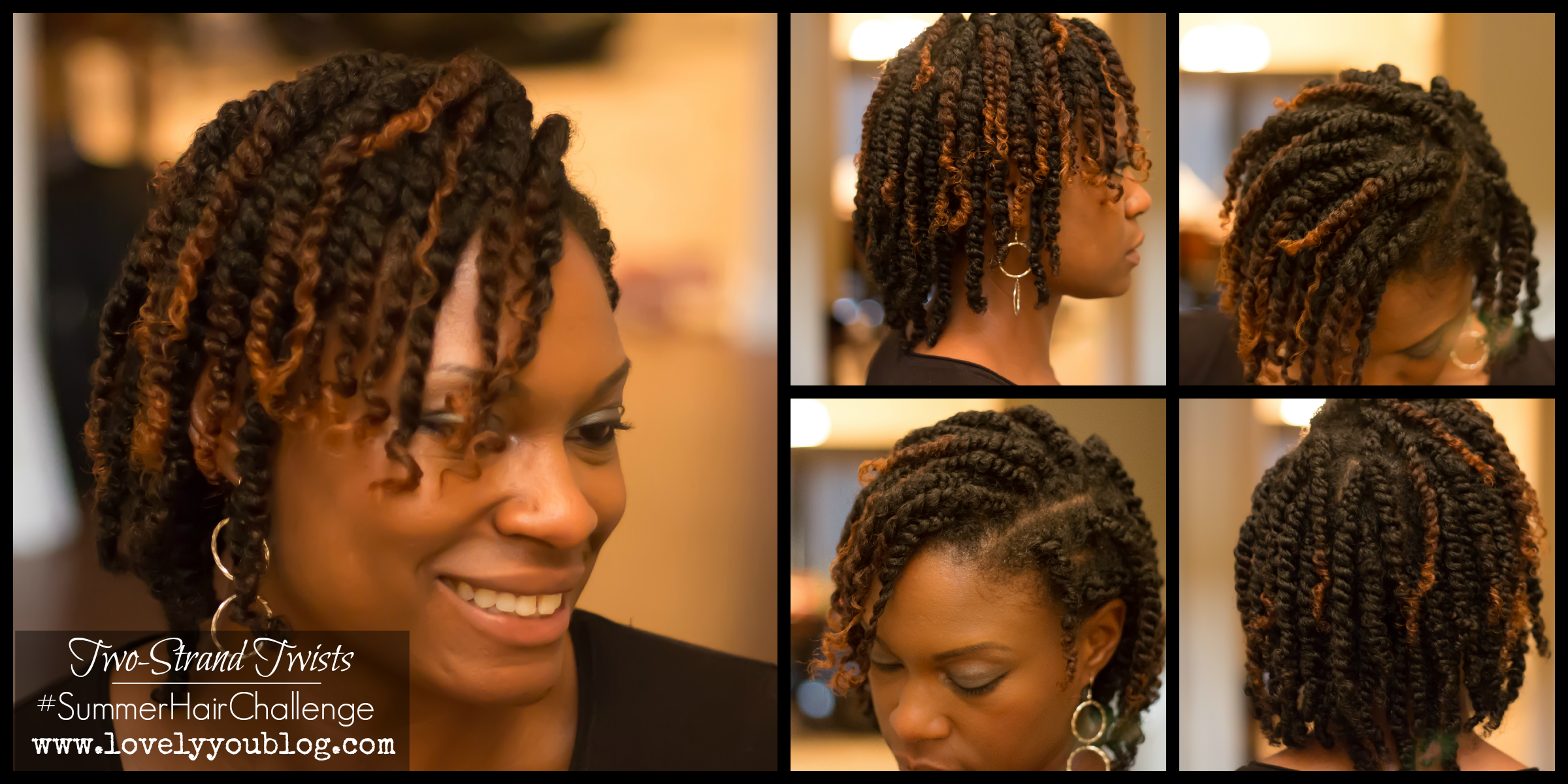 Two Strand Twists Summer Hair Challenge Lovely You Blog